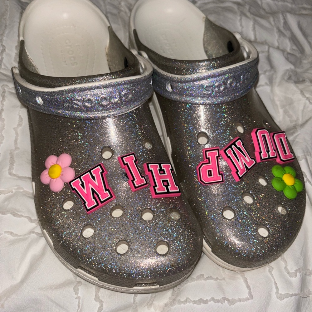 GLITTER CROCS